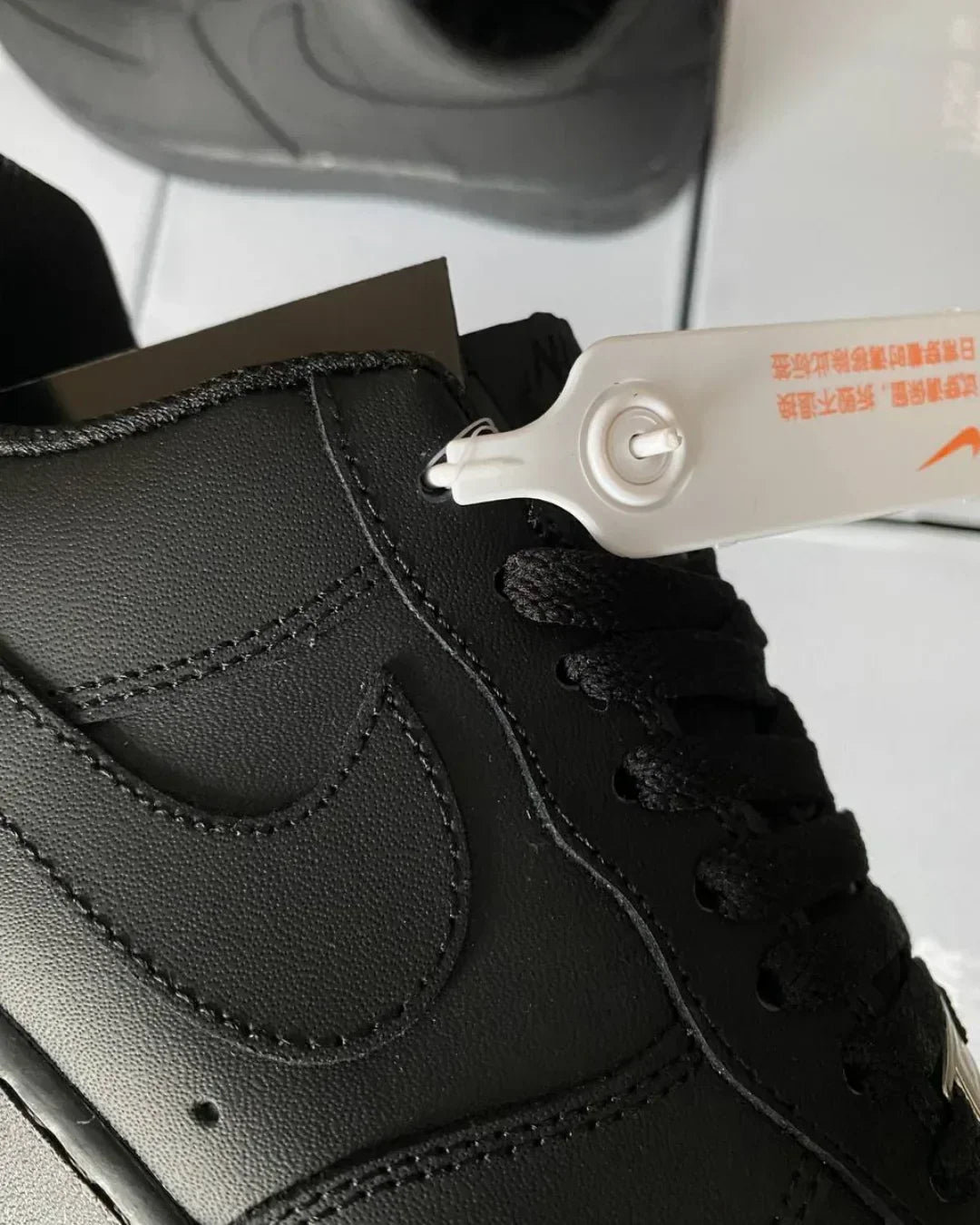 Men’s Black Air-Style Casual Sneakers