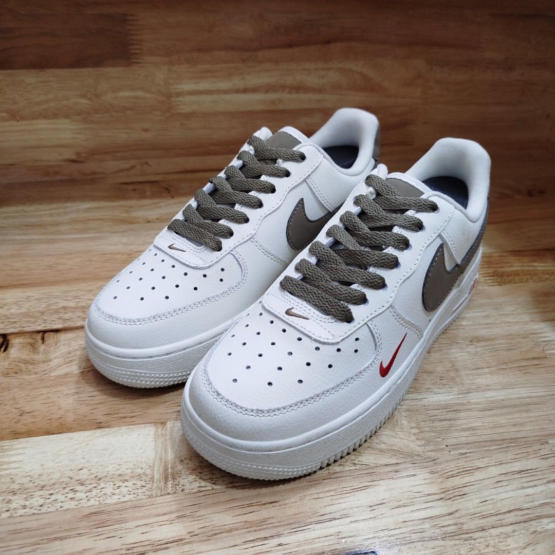 Men’s White 07 Air-Style Casual Sneakers